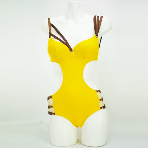 Padded and Underwire Racer Swim Top