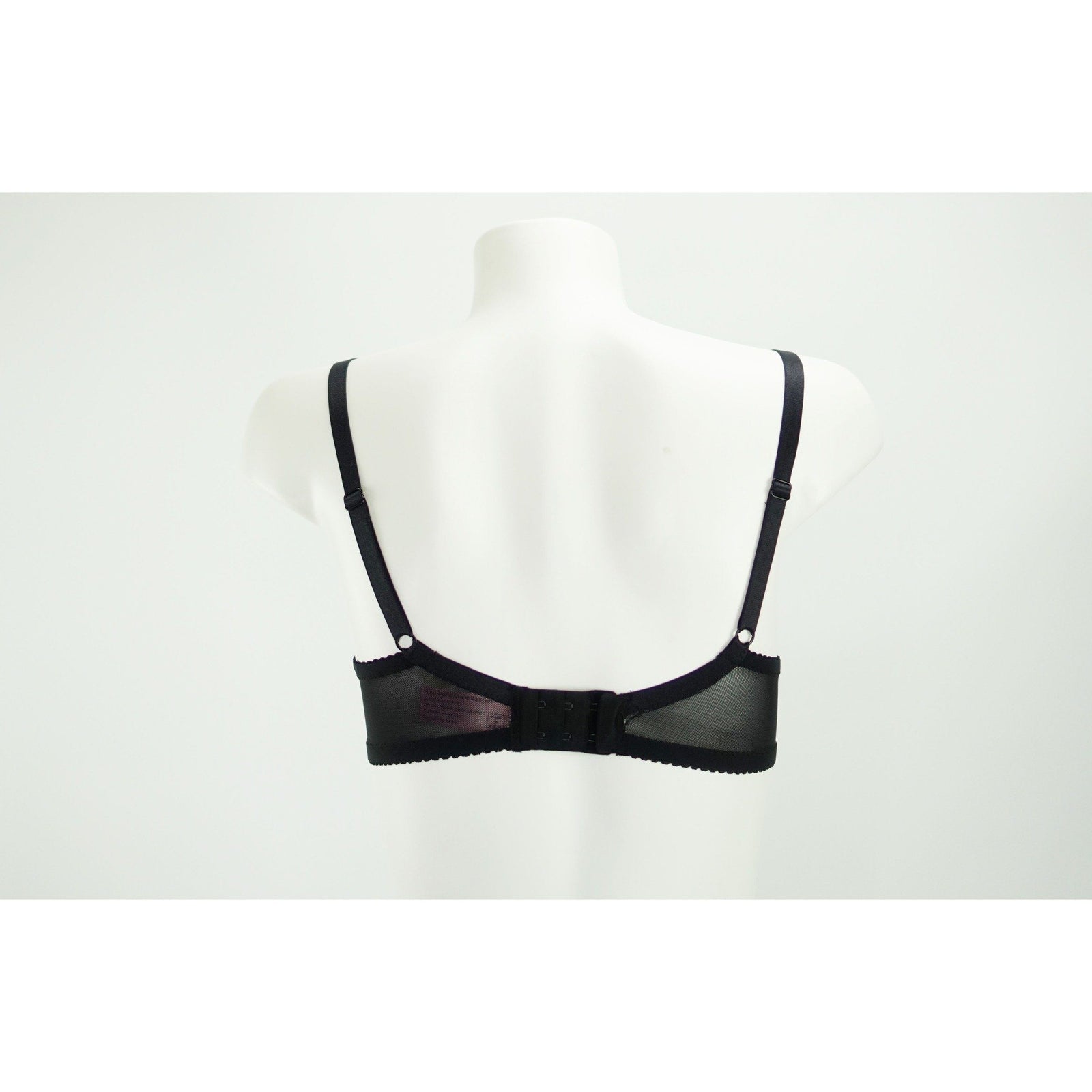 Amber Kai Allister Unlined Bra with Lace Appliqued Cups Mandarin