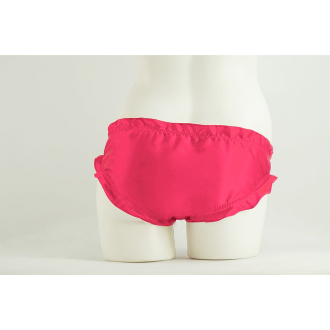Panties - Bianca Carine Ruffled Bikini Panties In Salmon Rose